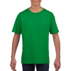 GILDAN Csomag akciós póló (min. 3 db) Gyerek póló Gildan GIB64000 Softstyle Youth T-Shirt -M, Irish Green