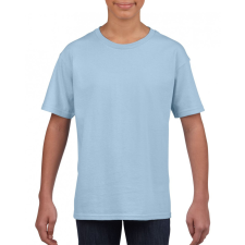 GILDAN Csomag akciós póló (min. 3 db) Gyerek póló Gildan GIB64000 Softstyle Youth T-Shirt -XS, Light Blue gyerek póló