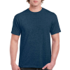 GILDAN Csomag akciós póló (minimum 3 db) Uniszex póló Rövid ujjú Gildan Ultra Cotton Adult T-Shirt - L, Heather Sötétkék