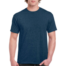 GILDAN Csomag akciós póló (minimum 3 db) Uniszex póló Rövid ujjú Gildan Ultra Cotton Adult T-Shirt - L, Heather Sötétkék férfi póló