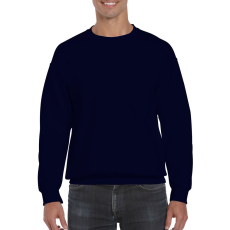 GILDAN Dryblend® felnőtt környakú pulóver (navy, L)