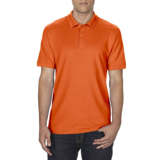 GILDAN dryblend GI75800, dupla piké férfi galléros póló, Orange-3XL