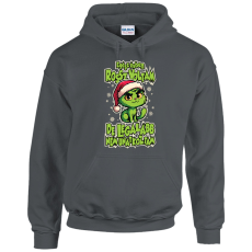 GILDAN Egész évben rossz voltam - Unisex Kapucnis Pulóver