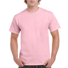 GILDAN Előmosott kerek nyakkivágásu ultra póló, Gildan GI2000, Light Pink-3XL férfi póló