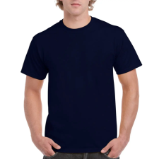 GILDAN Előmosott kerek nyakkivágásu ultra póló, Gildan GI2000, Navy-XL férfi póló