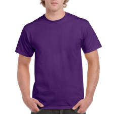 GILDAN Előmosott kerek nyakkivágásu ultra póló, Gildan GI2000, Purple-4XL férfi póló