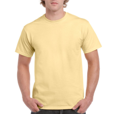 GILDAN Előmosott kerek nyakkivágásu ultra póló, Gildan GI2000, Vegas Gold-M férfi póló
