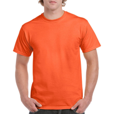 GILDAN Férfi póló Rövid ujjú Gildan Heavy Cotton Adult T-Shirt - M, Narancssárga