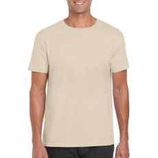 GILDAN Férfi póló Rövid ujjú Gildan Softstyle Ring Spun T-Shirt - S, Homokbarna