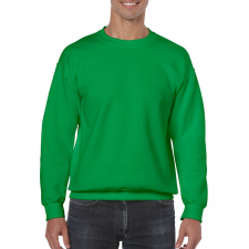 GILDAN GI18000 unisex kereknyakú pulóver, Zöld-3XL férfi pulóver, kardigán