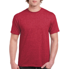 GILDAN GI2000 Ultra Cotton felnőtt póló (heather cardinal, L)