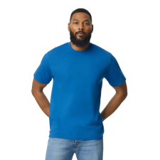GILDAN GI3000 körkötött rövid ujjú férfi pamut póló, Royal-2XL férfi póló