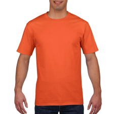 GILDAN GI4100, kereknyakú prémium pamut póló,Orange-2XL férfi póló