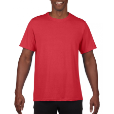 GILDAN GI42000 Active fit sport póló, Piros-2XL férfi póló