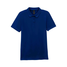 GILDAN GIL64800-B3 SOFTSTYLE® LADIES' DOUBLE PIQUÉ POLO WITH 3 COLOUR-MATCHED BUTTONS M