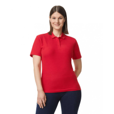 GILDAN gil64800-b3 Softstyle® női double piqué póló 3 gombbal S