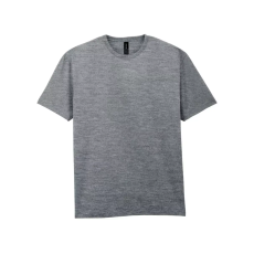 GILDAN Gildan GI3000 körkötött rövid ujjú férfi pamut póló Graphite Heather-L