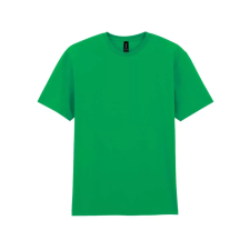 GILDAN Gildan GI3000 körkötött rövid ujjú férfi pamut póló Irish Green-XS férfi póló