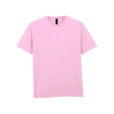 GILDAN Gildan GI3000 körkötött rövid ujjú férfi pamut póló Light Pink-4XL