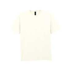 GILDAN Gildan GI3000 körkötött rövid ujjú férfi pamut póló Off White-XS