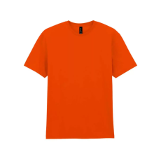 GILDAN Gildan GI3000 körkötött rövid ujjú férfi pamut póló Orange-XL