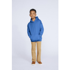 GILDAN Gyerek kapucnis pulóver Gildan GIB18500 Heavy Blend™ Youth Hooded Sweatshirt -XL, Heather Sport Dark Maroon