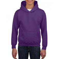 GILDAN Gyerek kapucnis pulóver Gildan GIB18500 Heavy Blend™ Youth Hooded Sweatshirt -XS, Purple