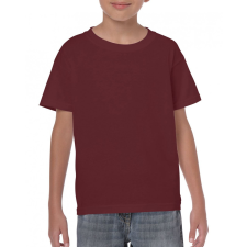 GILDAN Gyerek póló Gildan GIB5000 Heavy Cotton™ Youth T-Shirt -M, Maroon gyerek póló
