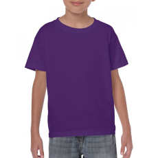 GILDAN Gyerek póló Gildan GIB5000 Heavy Cotton™ Youth T-Shirt -S, Purple