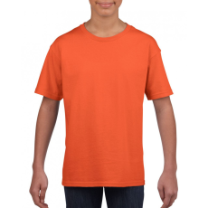 GILDAN Gyerek póló Gildan GIB64000 Softstyle® Youth T-Shirt -M, Orange
