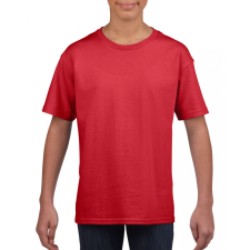 GILDAN Gyerek póló Gildan GIB64000 Softstyle® Youth T-Shirt -M, Red gyerek póló