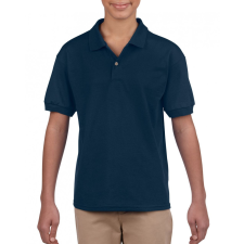 GILDAN Gyerek póló Gildan GIB8800 Dryblend® Youth Jersey polo Shirt -XL, Navy gyerek póló