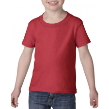 GILDAN Gyerek póló Gildan GIP5100 Heavy Cotton™ Toddler T-Shirt -6T (2XL), Red gyerek póló