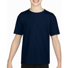 GILDAN Gyerek póló Rövid ujjú Gildan Gildan Performance Youth T-Shirt - L (164), Sötétkék (navy)