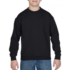 GILDAN Gyerek pulóver Gildan GIB18000 Heavy Blend™ Youth Crewneck Sweatshirt -L, Black