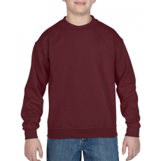 GILDAN Gyerek pulóver Gildan GIB18000 Heavy Blend™ Youth Crewneck Sweatshirt -L, Maroon