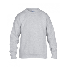 GILDAN Gyerek pulóver Gildan GIB18000 Heavy Blend™ Youth Crewneck Sweatshirt -L, Sport Grey
