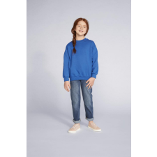 GILDAN Gyerek pulóver Gildan GIB18000 Heavy Blend™ Youth Crewneck Sweatshirt -XS, Graphite Heather gyerek pulóver, kardigán