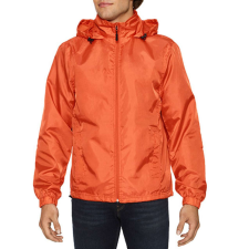 GILDAN Hammer rejtett kapucnis unisex széldzseki , Gildan GIWR800, Orange-S férfi kabát, dzseki