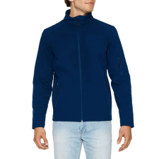 GILDAN Hammer uniszex softshell dzseki, Gildan GISS800, Navy-2XL férfi kabát, dzseki