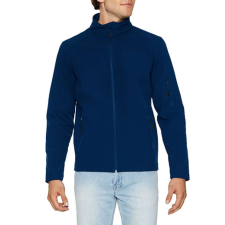 GILDAN Hammer uniszex softshell dzseki, Gildan GISS800, Navy-3XL férfi kabát, dzseki