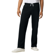 GILDAN Heavy Blend™ nyitott szárú melegítő nadrág (black, XL) munkaruha