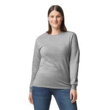 GILDAN ® Heavy Cotton™ hosszú ujjú póló (sport grey, 2XL) munkaruha