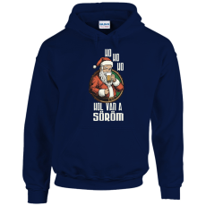 GILDAN Hol van a söröm? - Unisex Kapucnis Pulóver