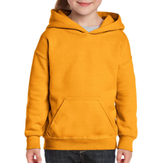 GILDAN kapucnis gyerek pulóver, GIB18500, Gold-L