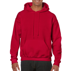 GILDAN Kenguru zsebes kapucnis pulóver, Gildan GI18500, Cherry Red-XL