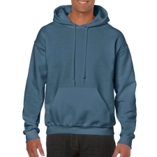 GILDAN Kenguru zsebes kapucnis pulóver, Gildan GI18500, Indigo Blue-2XL férfi pulóver, kardigán
