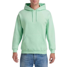 GILDAN Kenguru zsebes kapucnis pulóver, Gildan GI18500, Mint Green-3XL férfi pulóver, kardigán