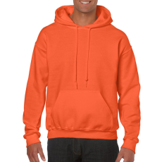 GILDAN Kenguru zsebes kapucnis pulóver, Gildan GI18500, Orange-XL