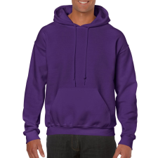 GILDAN Kenguru zsebes kapucnis pulóver, Gildan GI18500, Purple-4XL férfi pulóver, kardigán